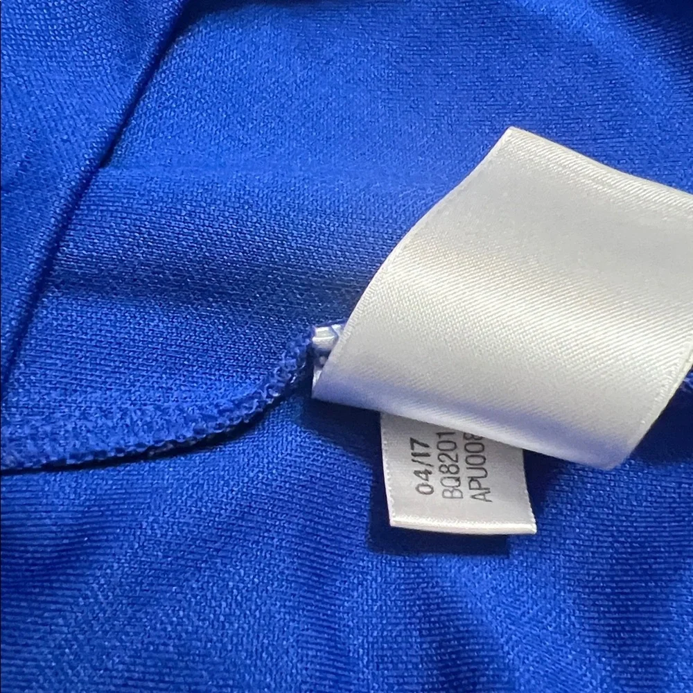 Adidas NRU New River United Soccer Zip Up Royal Blue Track Jacket Men’s Medium